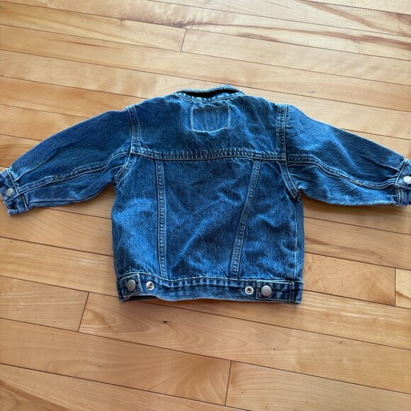 Vintage OshKosh B'gosh Kids Baby Denim Jean Jacket Blue 90s 18 months - Picture 8 of 11